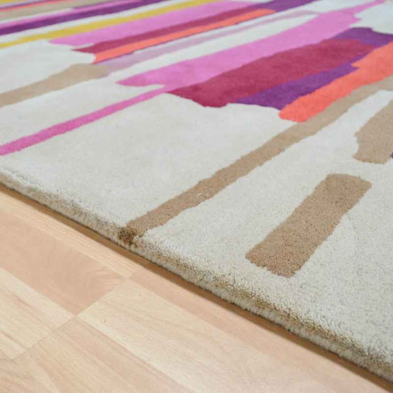 Harlequin Zeal Rugs 43002 in Magenta