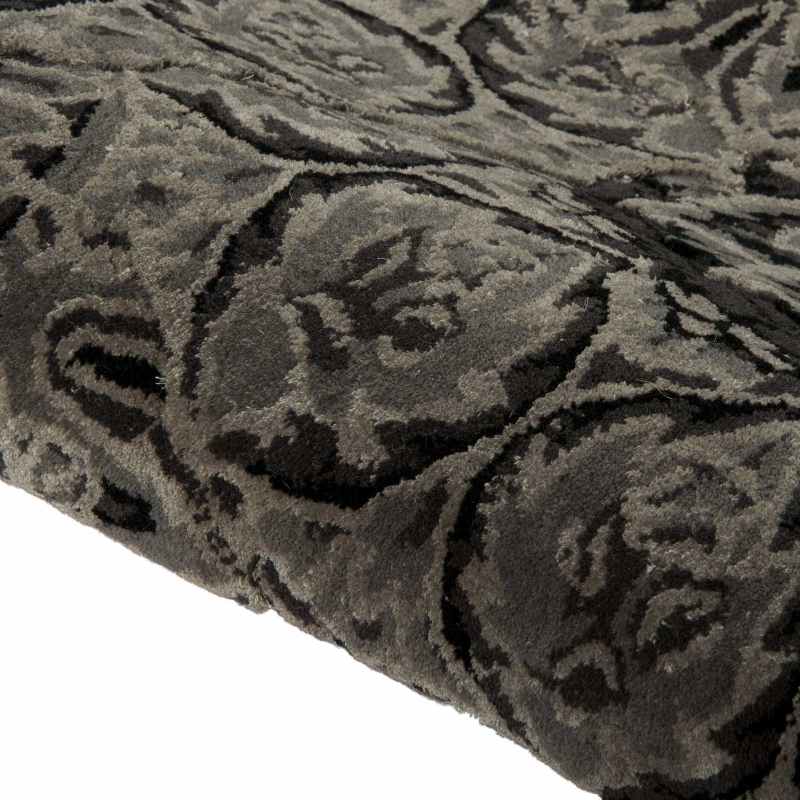 Nourison 2000 Rugs 2335 In Black Grey