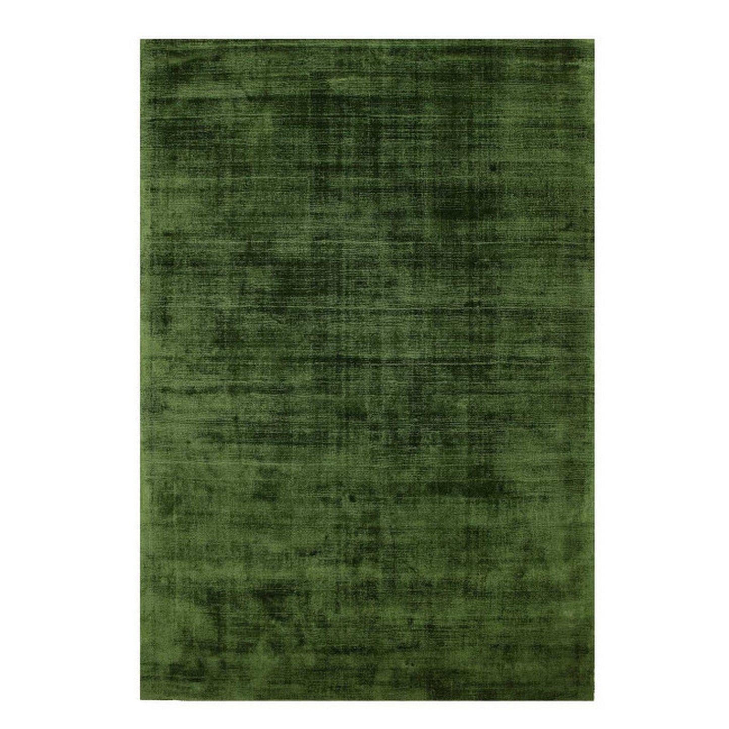 Blade Plain Modern Vintage Distressed Rugs in Green