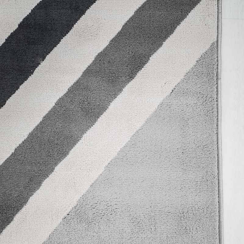 Balletto 186B Modern Geometric Rugs in Beige Anthra
