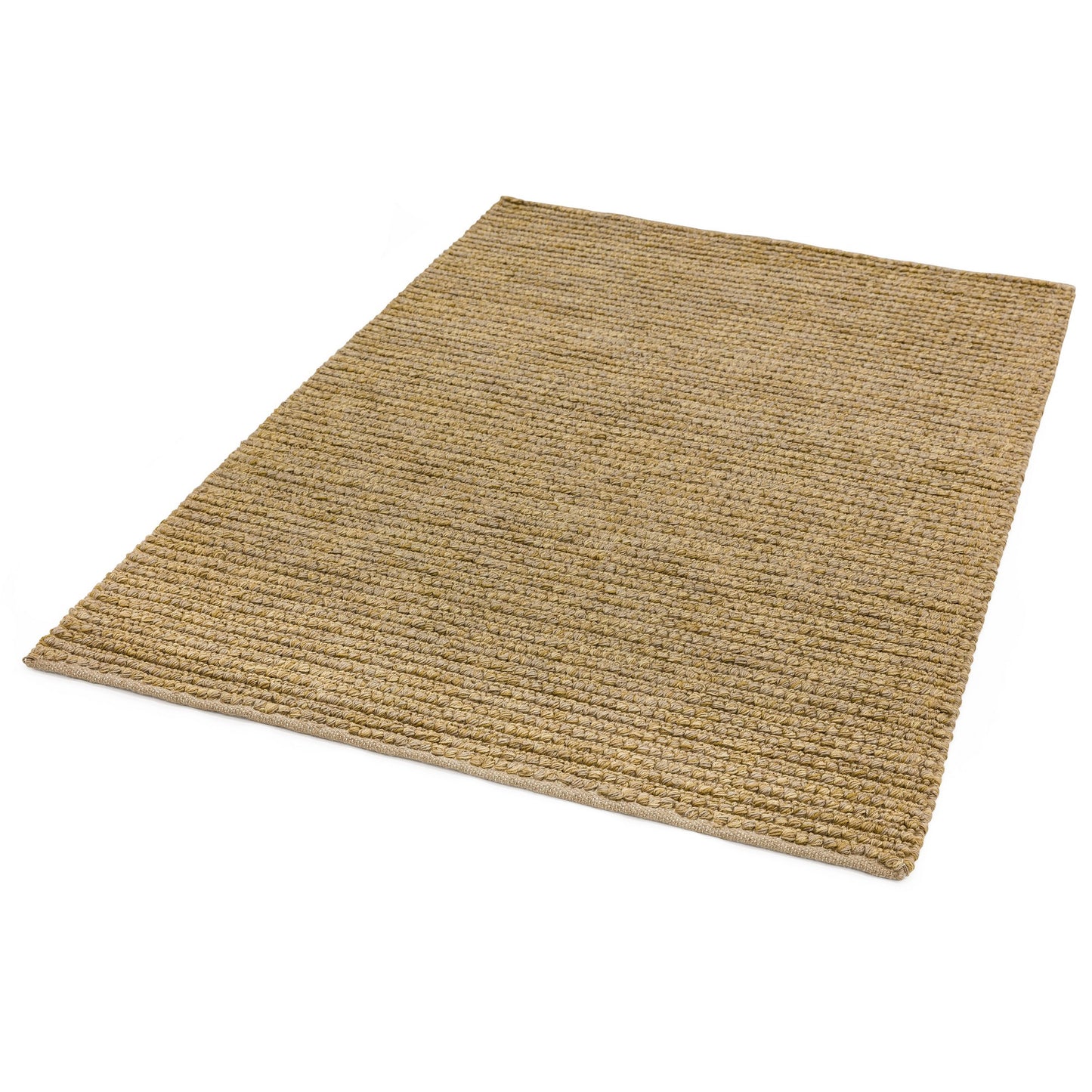 Natural Fibre Jute Loop Rugs in Natural