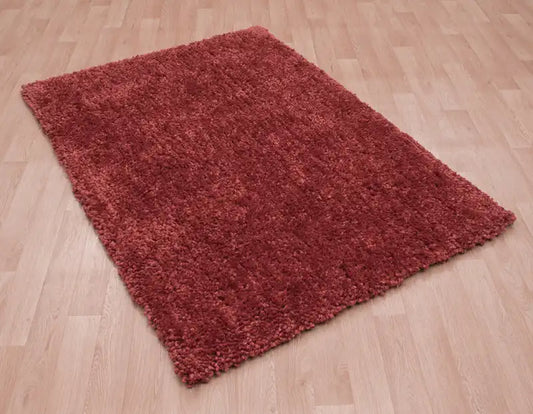 Asiatic asiatic spiral coral Orange, Pink Living Room Shaggy Rug.