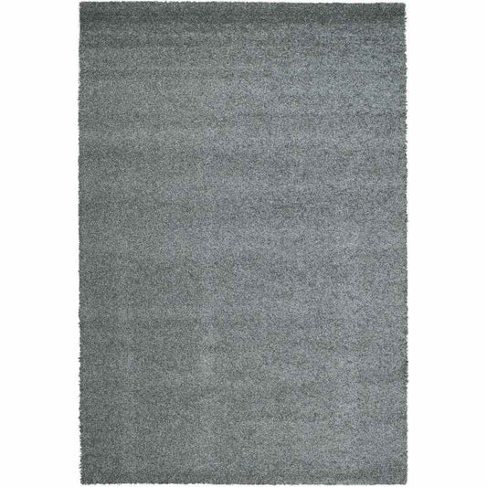Mehari 23001 4248 Plain Shaggy Rugs in Grey Multi