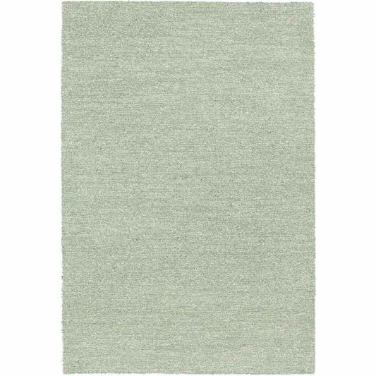 Mehari 23252 4424 Speckled Shaggy Rugs in Green