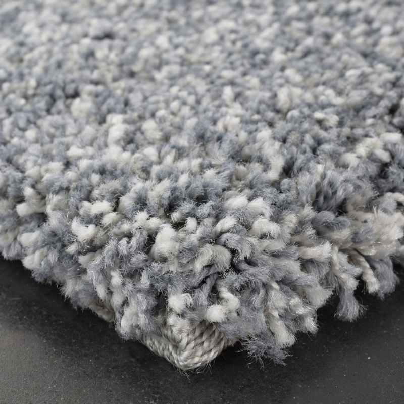Mehari 23252 5454 Speckled Shaggy Rugs in Blue