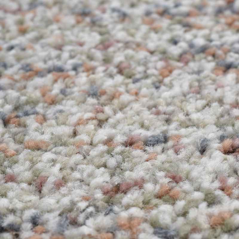 Mehari 23252 6464 Speckled Shaggy Rugs in Cream