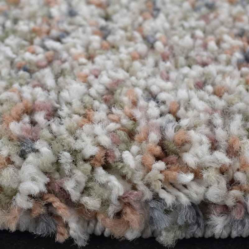 Mehari 23252 6464 Speckled Shaggy Rugs in Cream