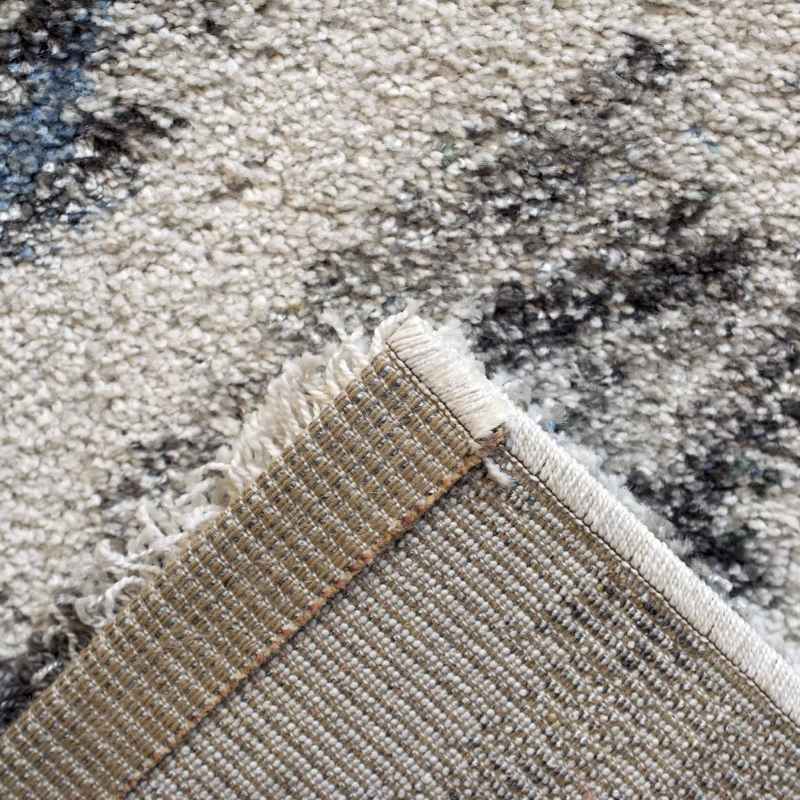 Mehari Mottled Swirl Rugs 23288 6666 in Cream