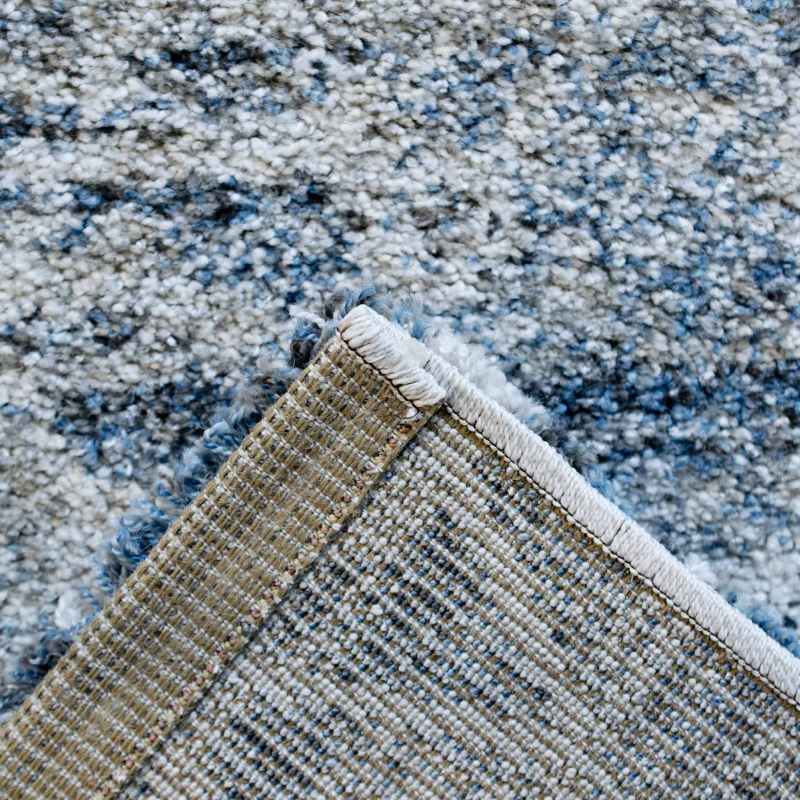 Mehari Modern Geometric Rugs 23311 6696 in Blue