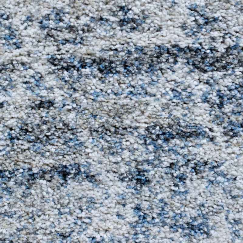Mehari Modern Geometric Rugs 23311 6696 in Blue