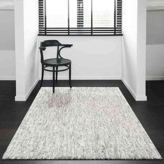 Mehari Mottled Modern Rugs 23353 6262 in Cream