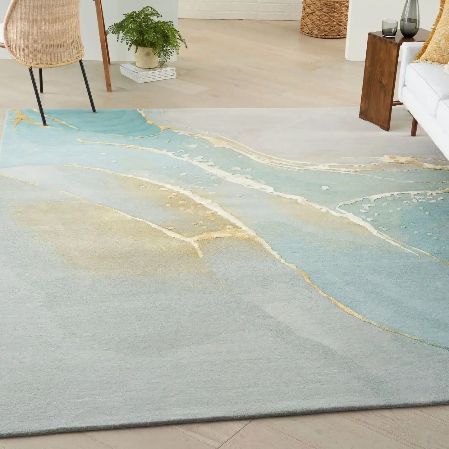 Prismatic PRS27 Grey Seafoam Rug RS
