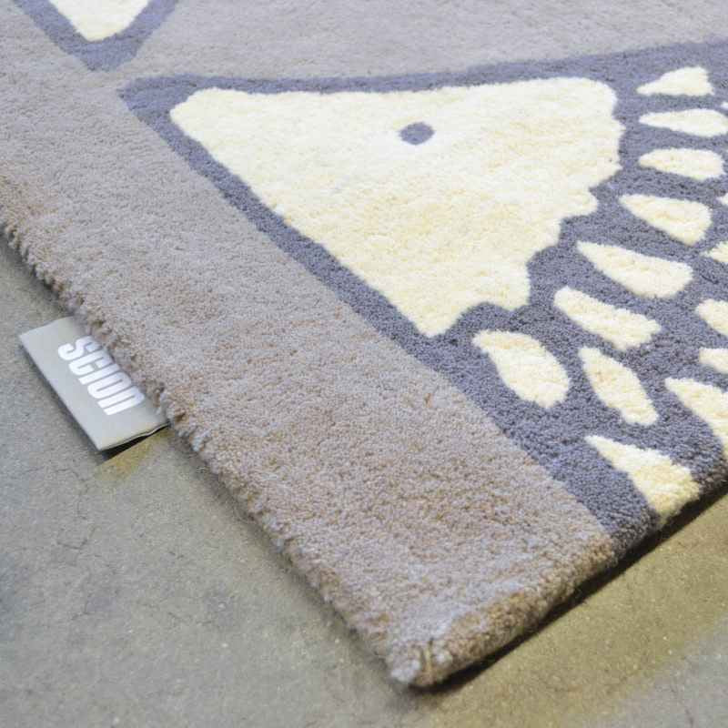 Scion Spike Rugs 26804 in Pumice