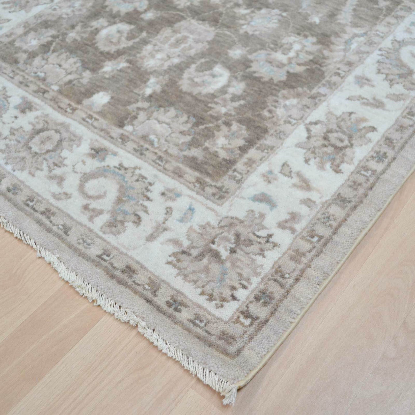 Chobi Traditional Wool Hallway Runners CB06 in Brown