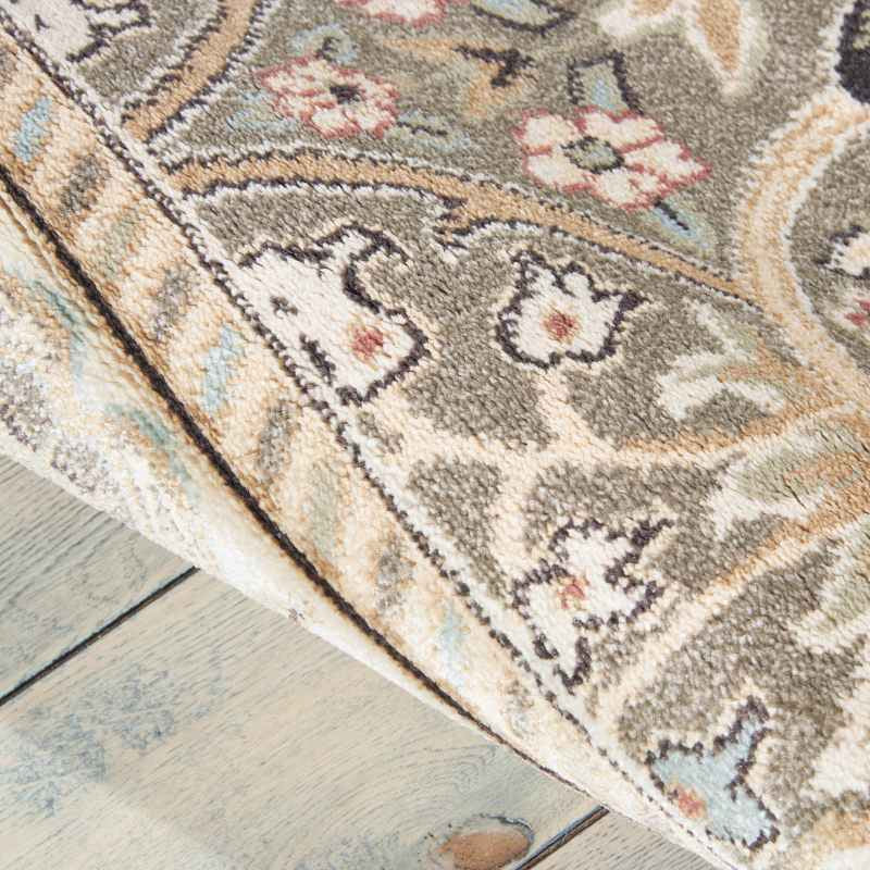 Walden Traditional Rugs WAL03 in Khaki Grey