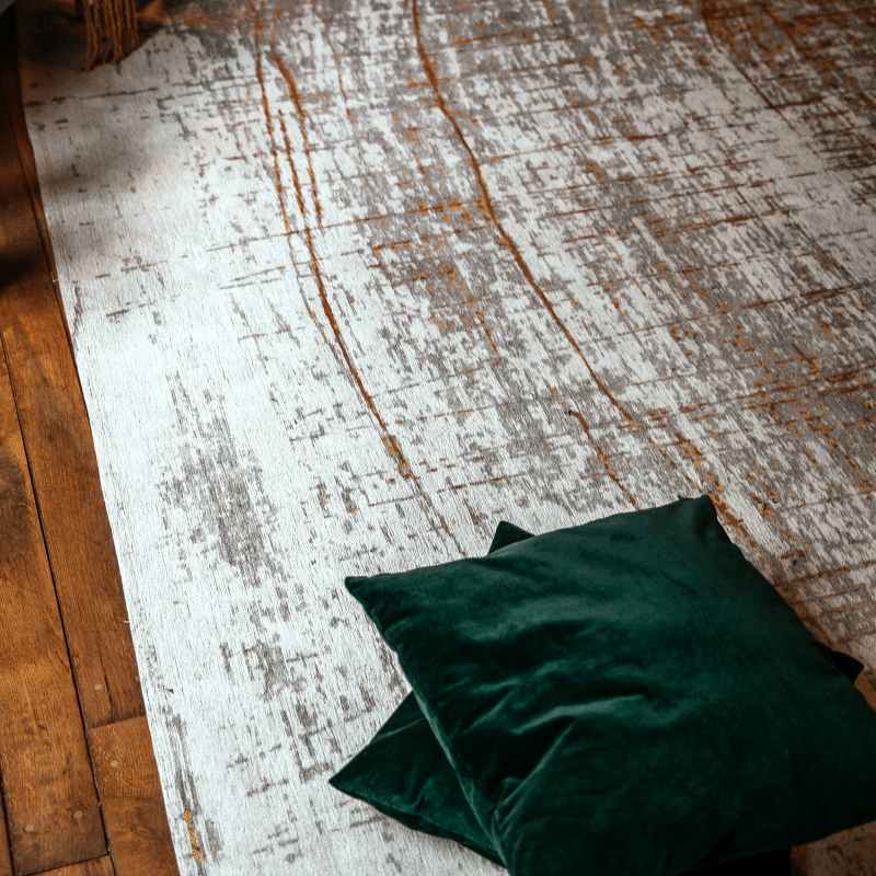 Louis De Poortere Modern Abstract Mad Men Griff Rugs 8419 in Columbus Gold