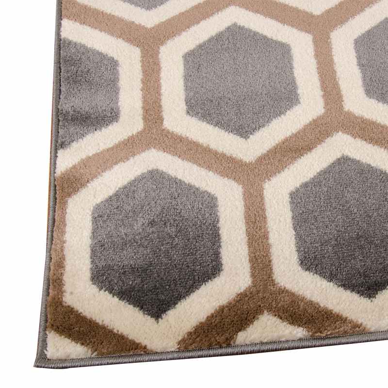 Nova Rugs NO105 in Grey