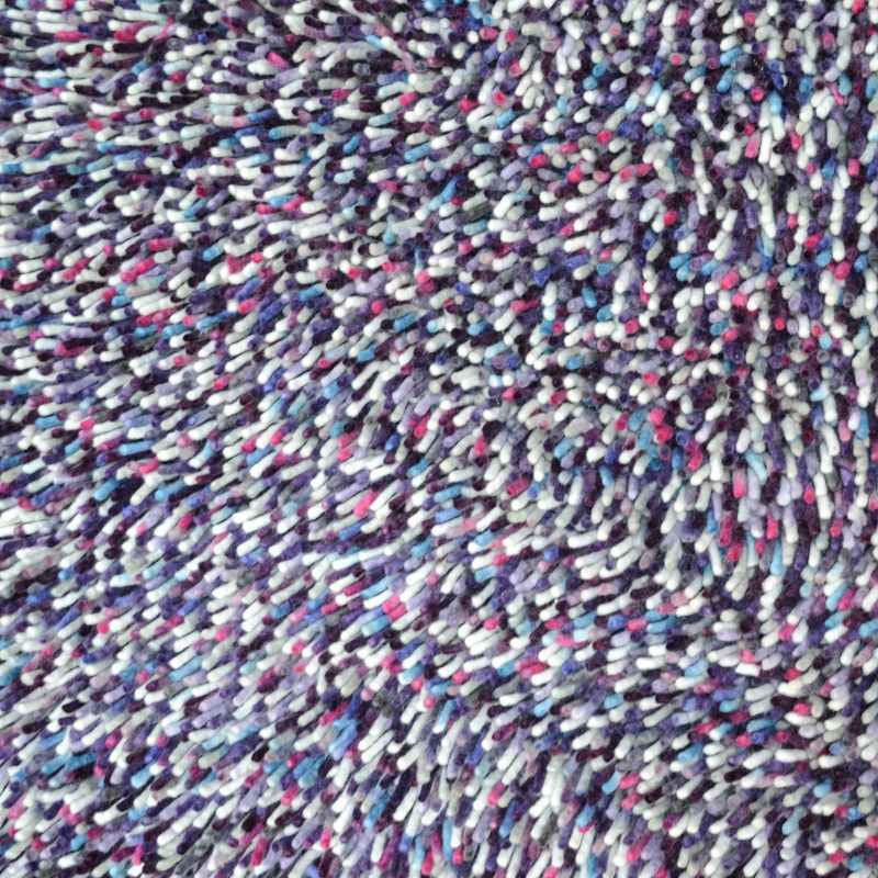 Brink and Campman Rocks Multi Shaggy Wool Rugs 70202
