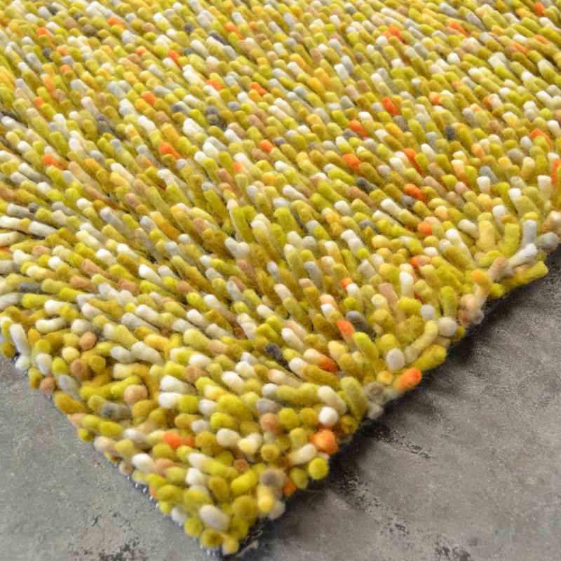 Brink and Campman Rocks Multi Shaggy Wool Rugs 70206
