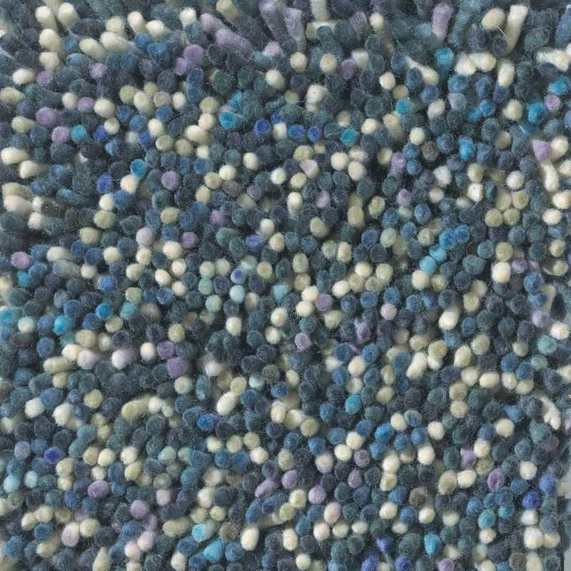 Brink and Campman Rocks Multi Shaggy Wool Rugs 70208
