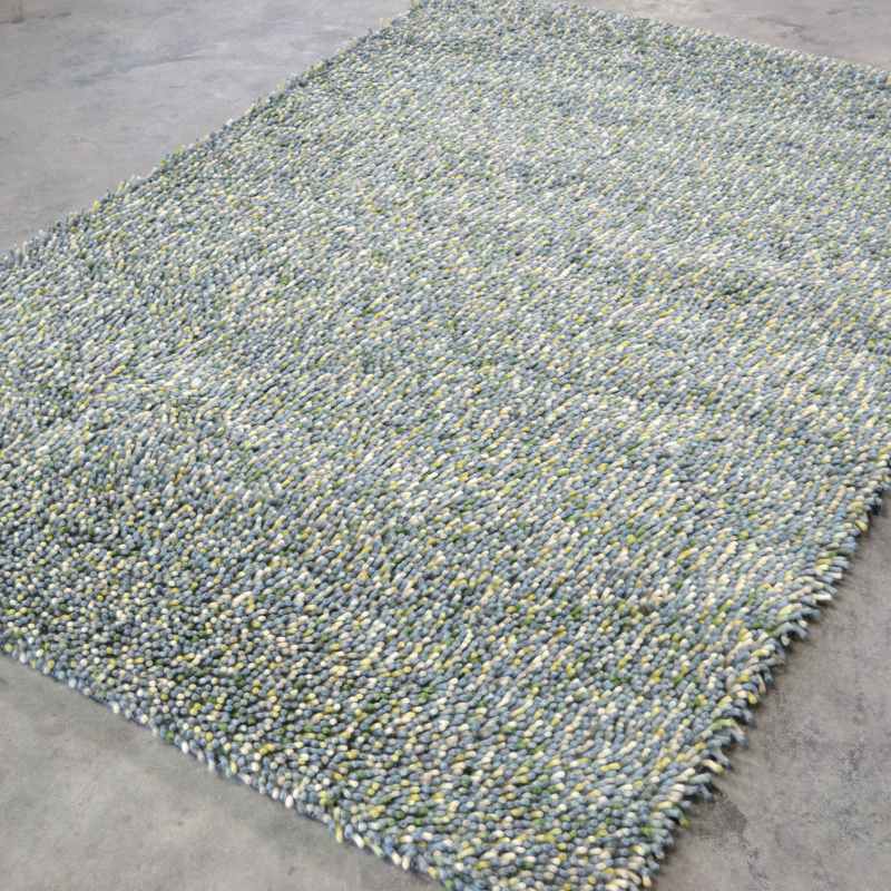Brink and Campman Rocks Multi Shaggy Wool Rugs 70218