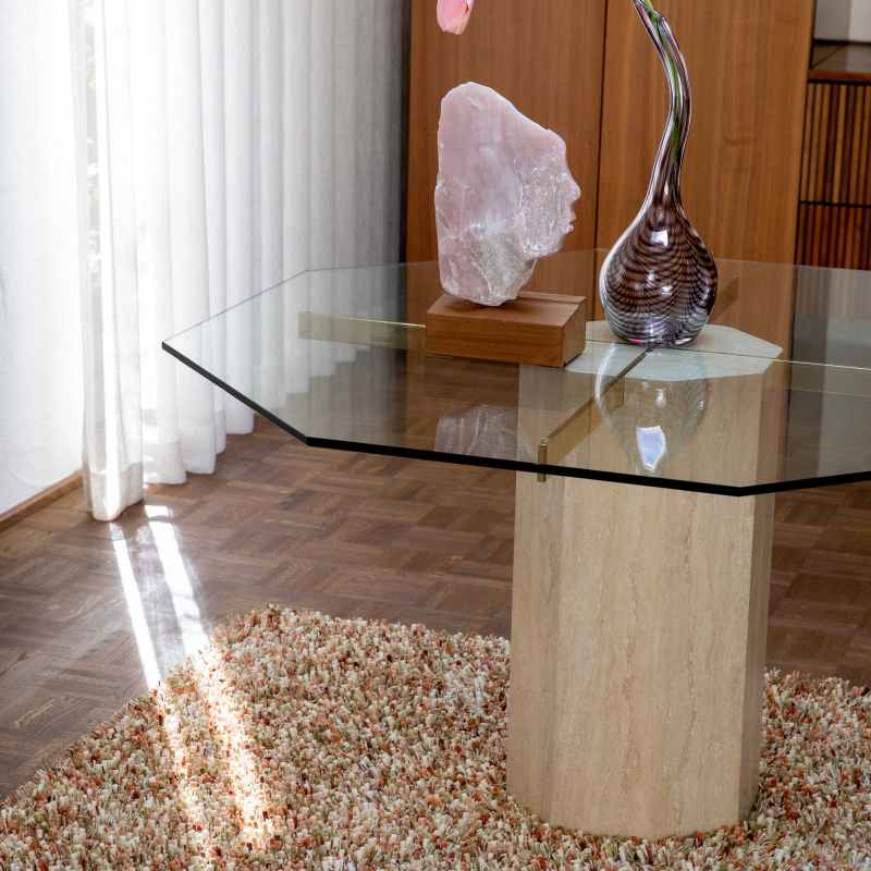 Spring Shaggy Rugs by Brink & Campman 59123 in Seventies Sway