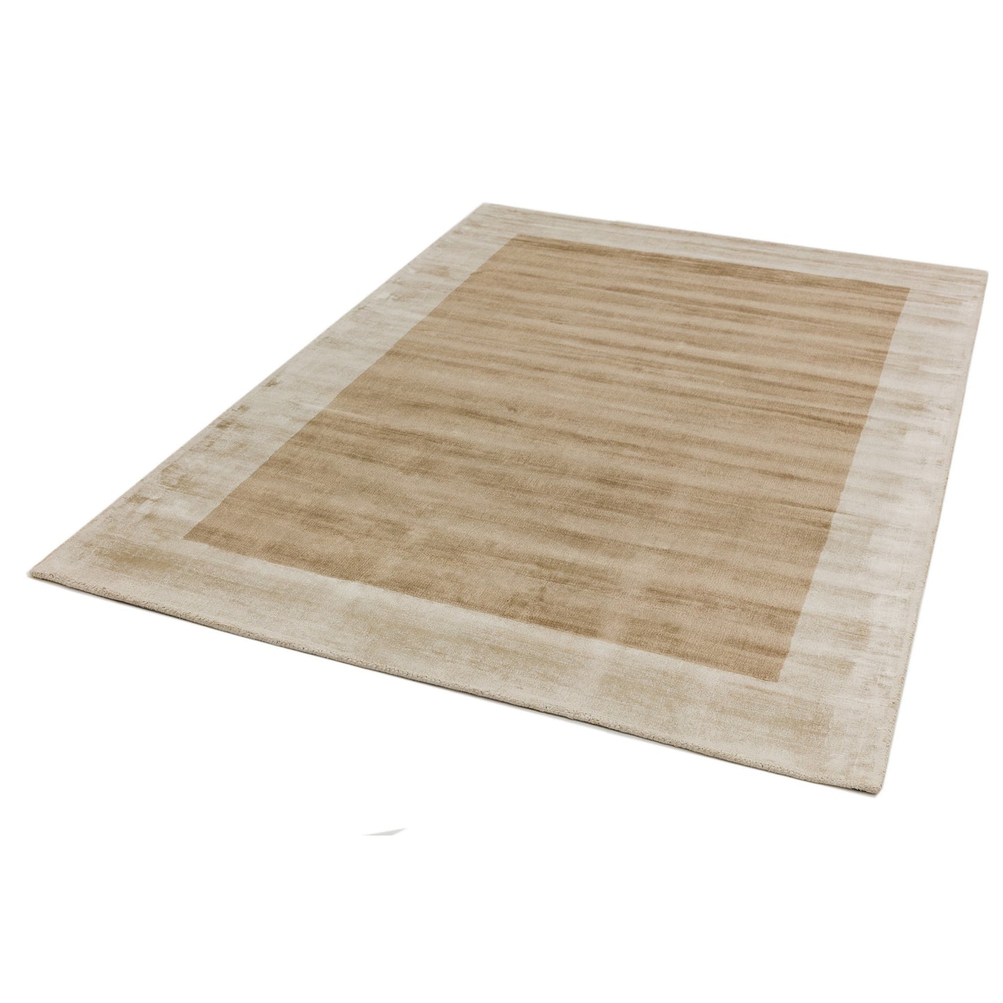 Blade Border Rugs in Putty and Champagne
