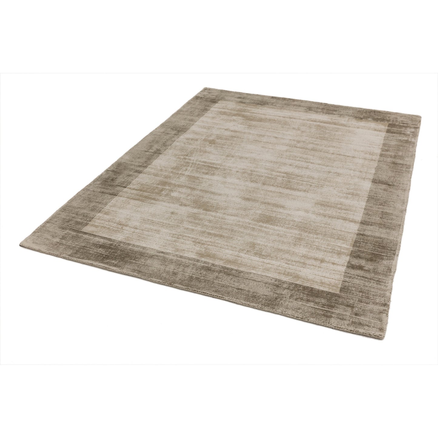 Blade Border Rugs in Smoke Putty
