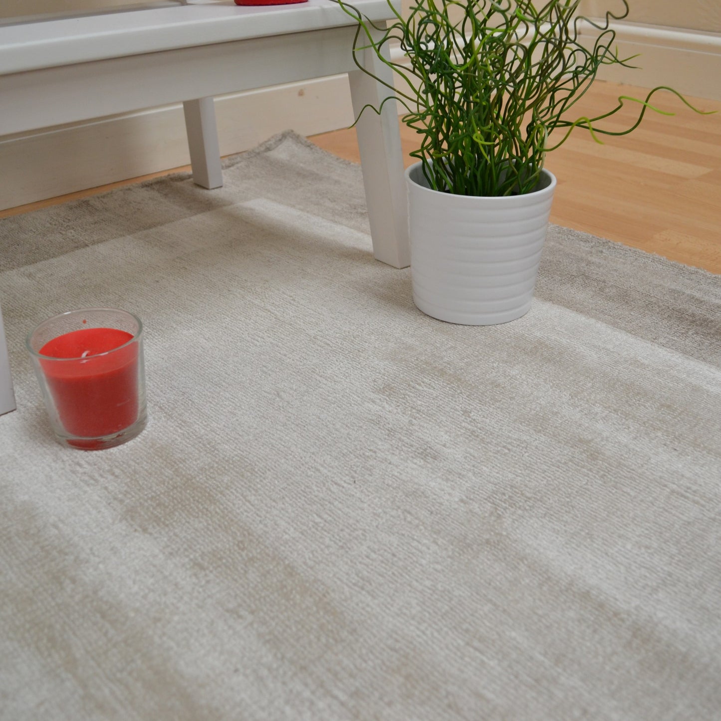 Blade Border Rugs in Smoke Putty