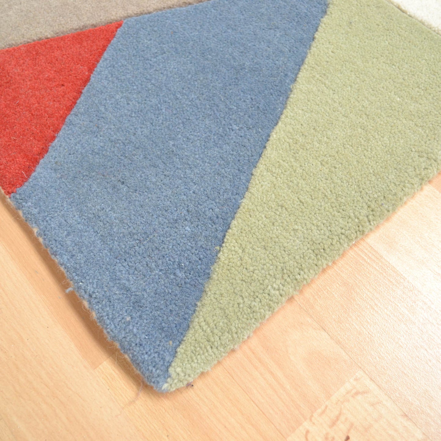 Funk Chevron Multi-Coloured Hallway Runners