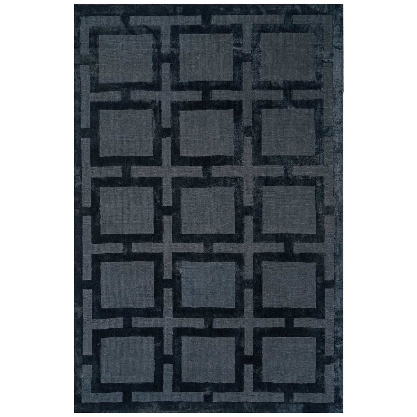 Katherine Carnaby Eaton Geometric Rugs in Black