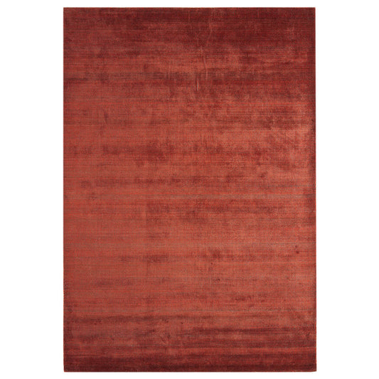 Katherine Carnaby Darcy Plain Designer Rug in Auburn
