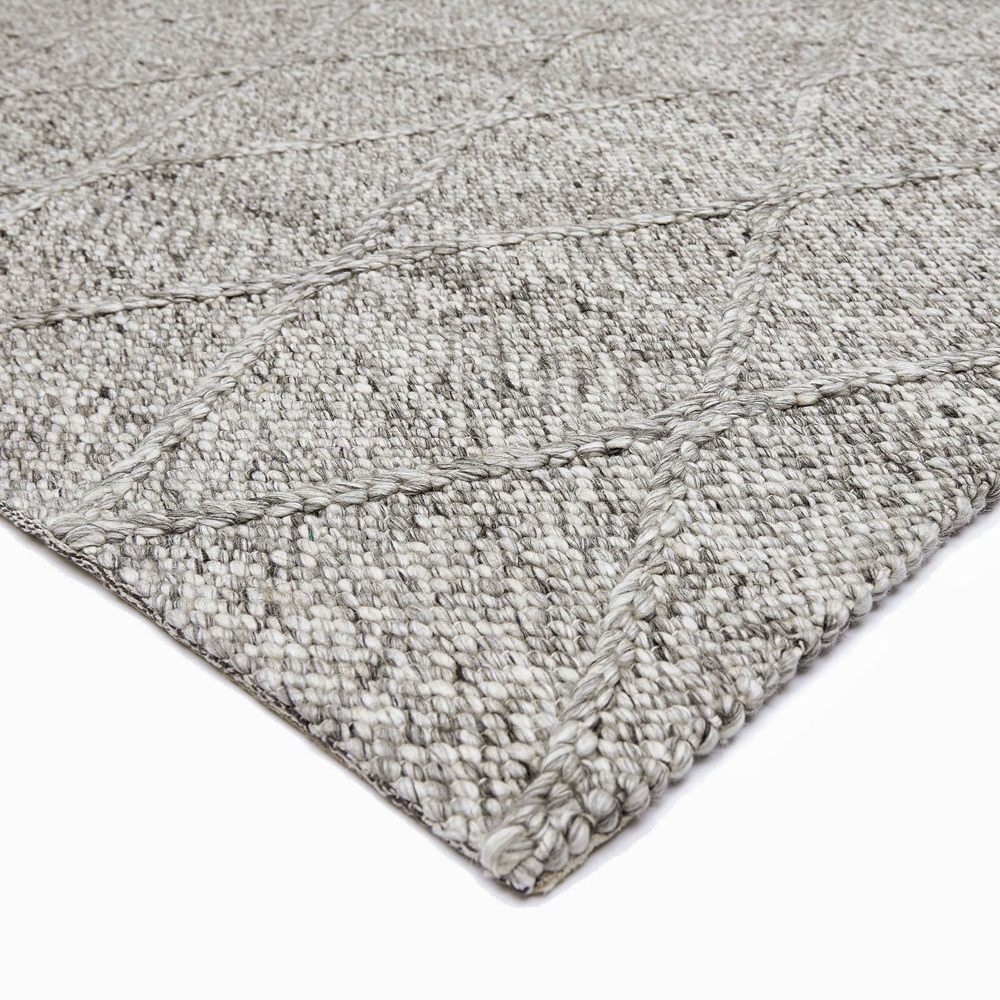 Katherine Carnaby Coast Diamond CD03 Grey Marl Rug