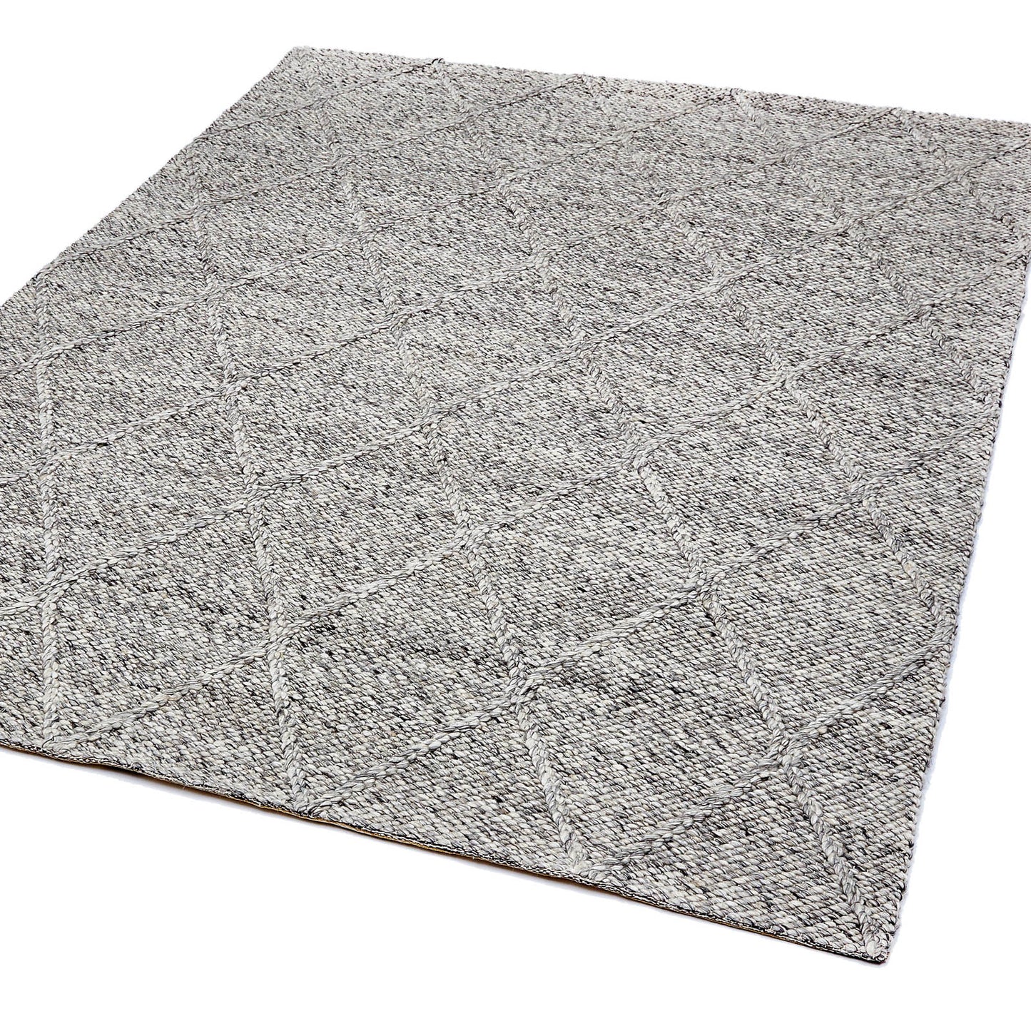 Katherine Carnaby Coast Diamond CD03 Grey Marl Rug
