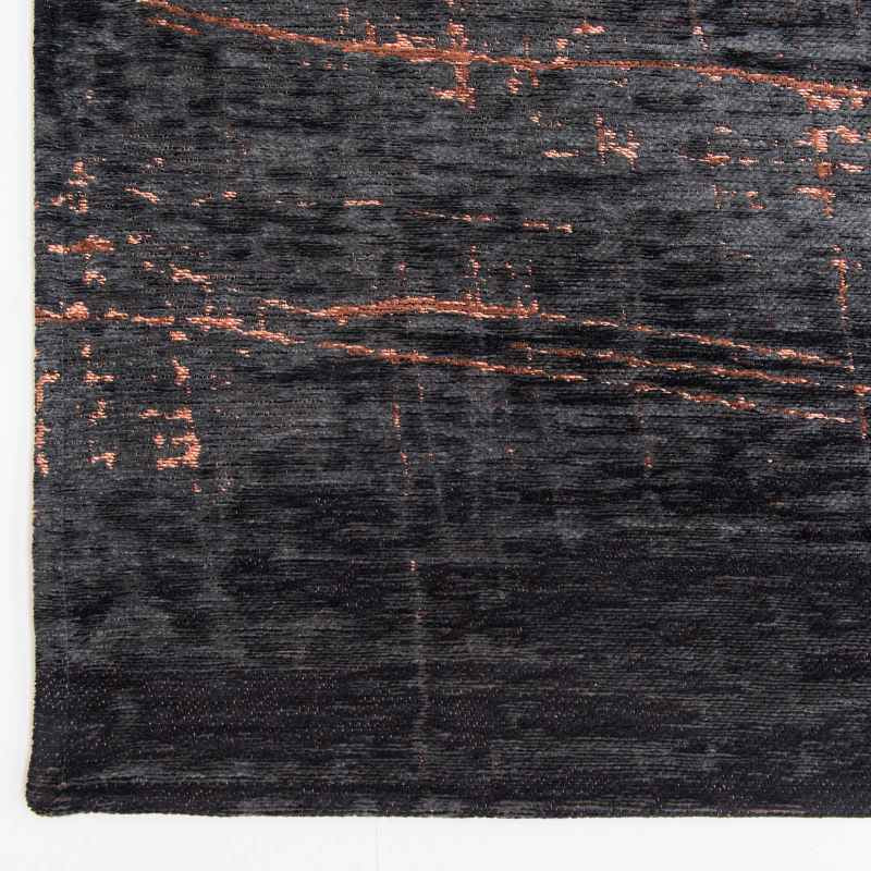 Louis De Poortere Modern Abstract Mad Men Griff Designer Rug 8925 in Soho Copper