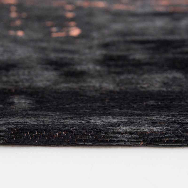 Louis De Poortere Modern Abstract Mad Men Griff Designer Rug 8925 in Soho Copper