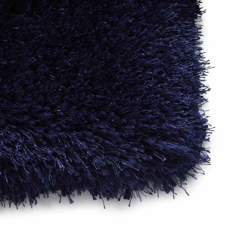 Montana Shaggy Rugs in Dark Navy