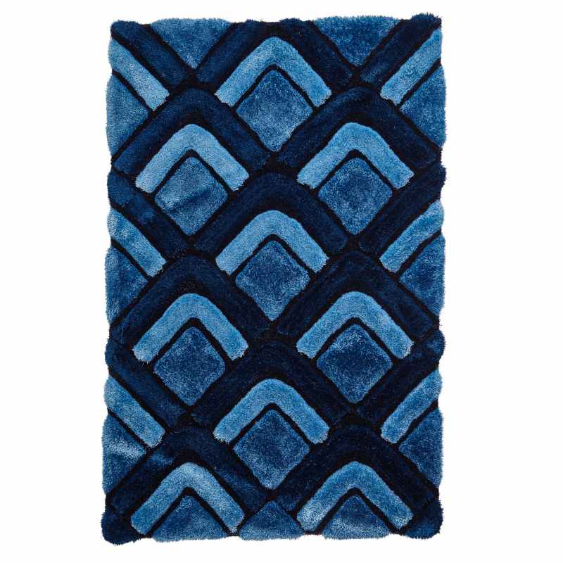 Noble House Rugs NH 8199 in Dark Blue