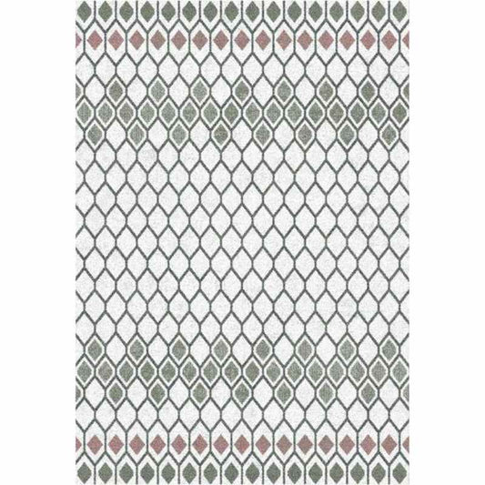 Liberty Geometric Rugs 34001 6111 in Pink