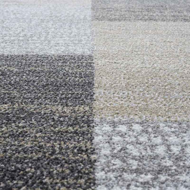 Liberty Geometric Modern Rugs 34100 9171 in Beige