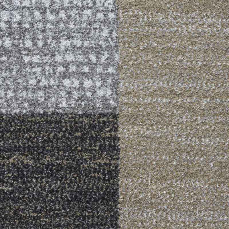 Liberty Geometric Modern Rugs 34100 9171 in Beige