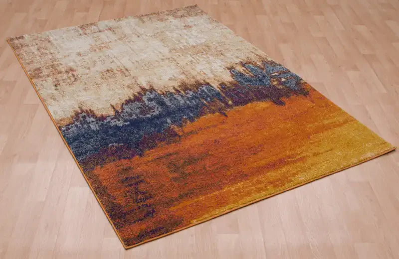 Asiatic nova nv04 orange multi Multicoloured, Orange Living Room Rug.