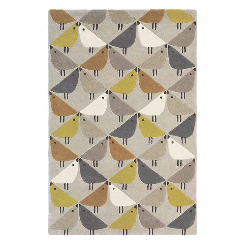 Scion Lintu Rugs 24405 in Dandelion