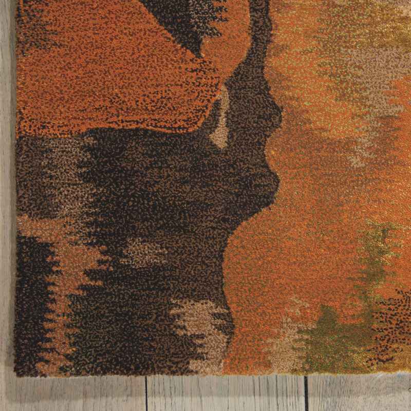 Prismatic Modern Abstract Rugs in PRS09 Multi-Coloured by Nourison