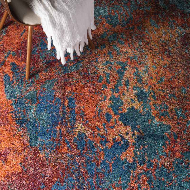Celestial Modern Abstarct Rugs CES08 Wave by Nourison