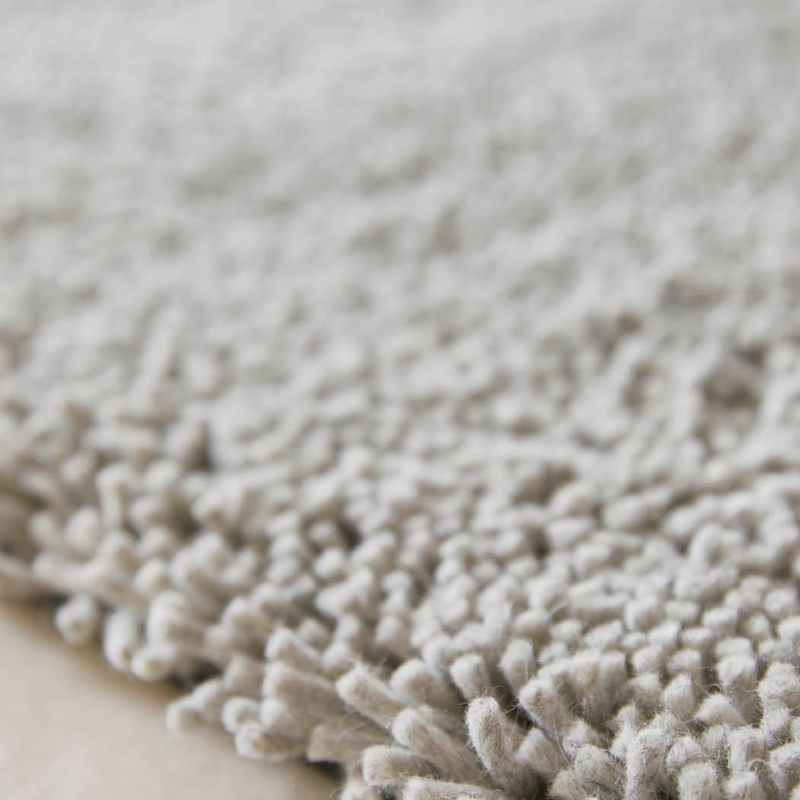 Gravel Modern Shaggy Wool Rugs by Brink & Campman 68001