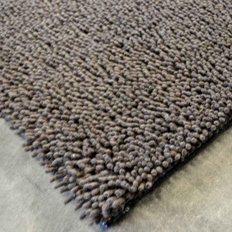 Gravel Modern Shaggy Wool Rugs by Brink & Campman 68005