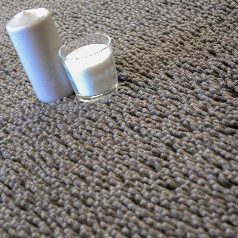 Gravel Modern Shaggy Wool Rugs by Brink & Campman 68005
