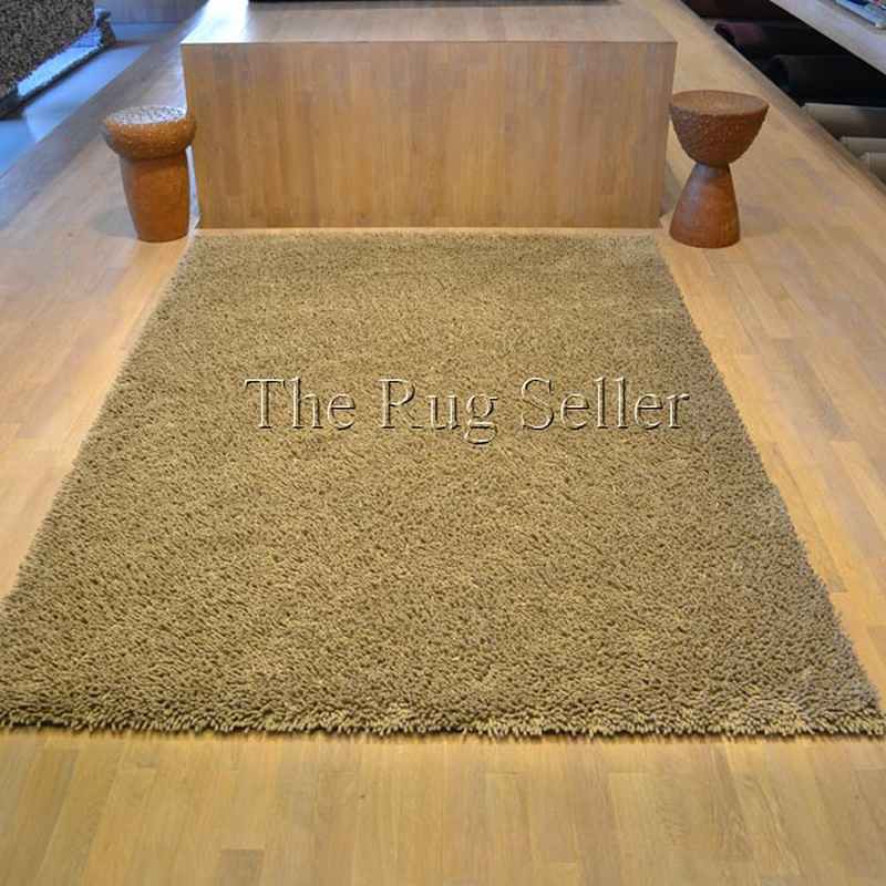 Gravel Modern Shaggy Wool Rugs by Brink & Campman 68006