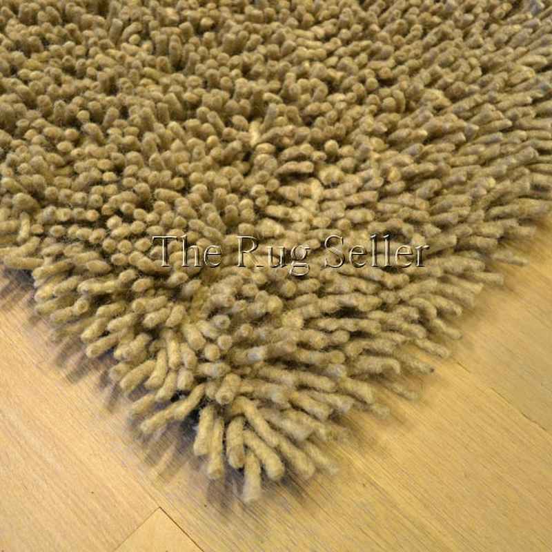 Gravel Modern Shaggy Wool Rugs by Brink & Campman 68006